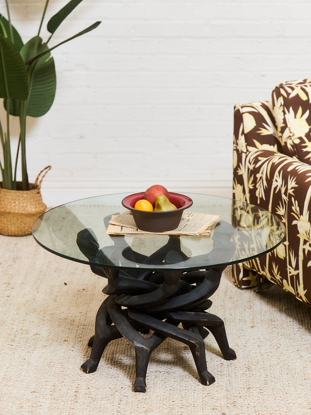 Vintage African Unity Coffee Table