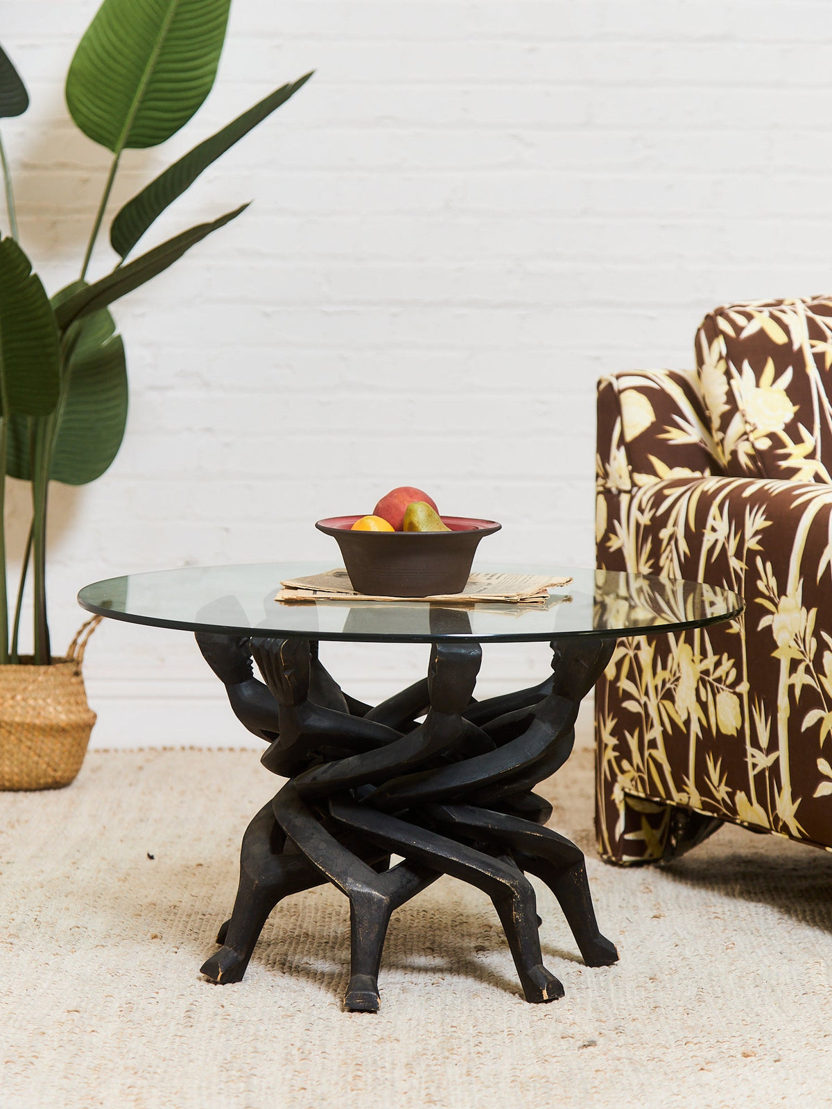 Vintage African Unity Coffee Table