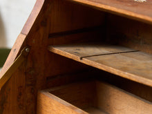 Rare Antique Arts and Crafts Style Oak Secretary Bookcase
