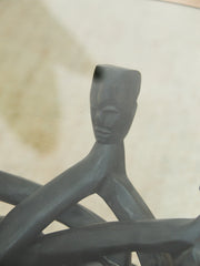 Vintage African Unity Coffee Table