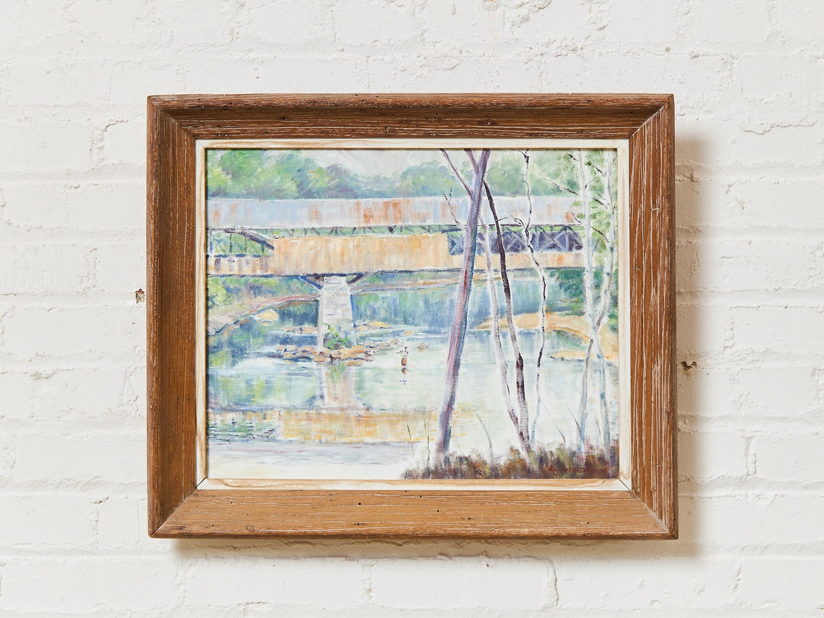 Bridge Vintage Painting