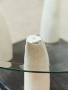 Faux Horn Post Modern Coffee Table