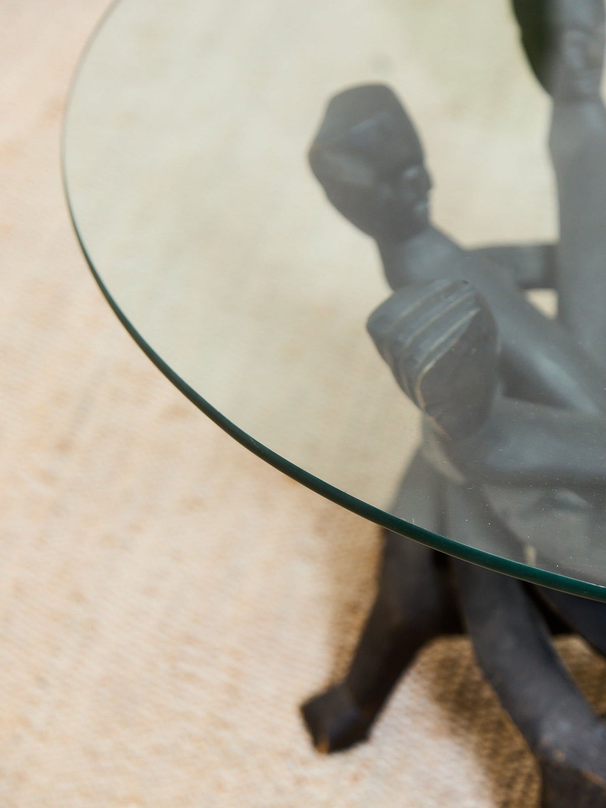Vintage African Unity Coffee Table