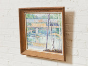 Bridge Vintage Painting