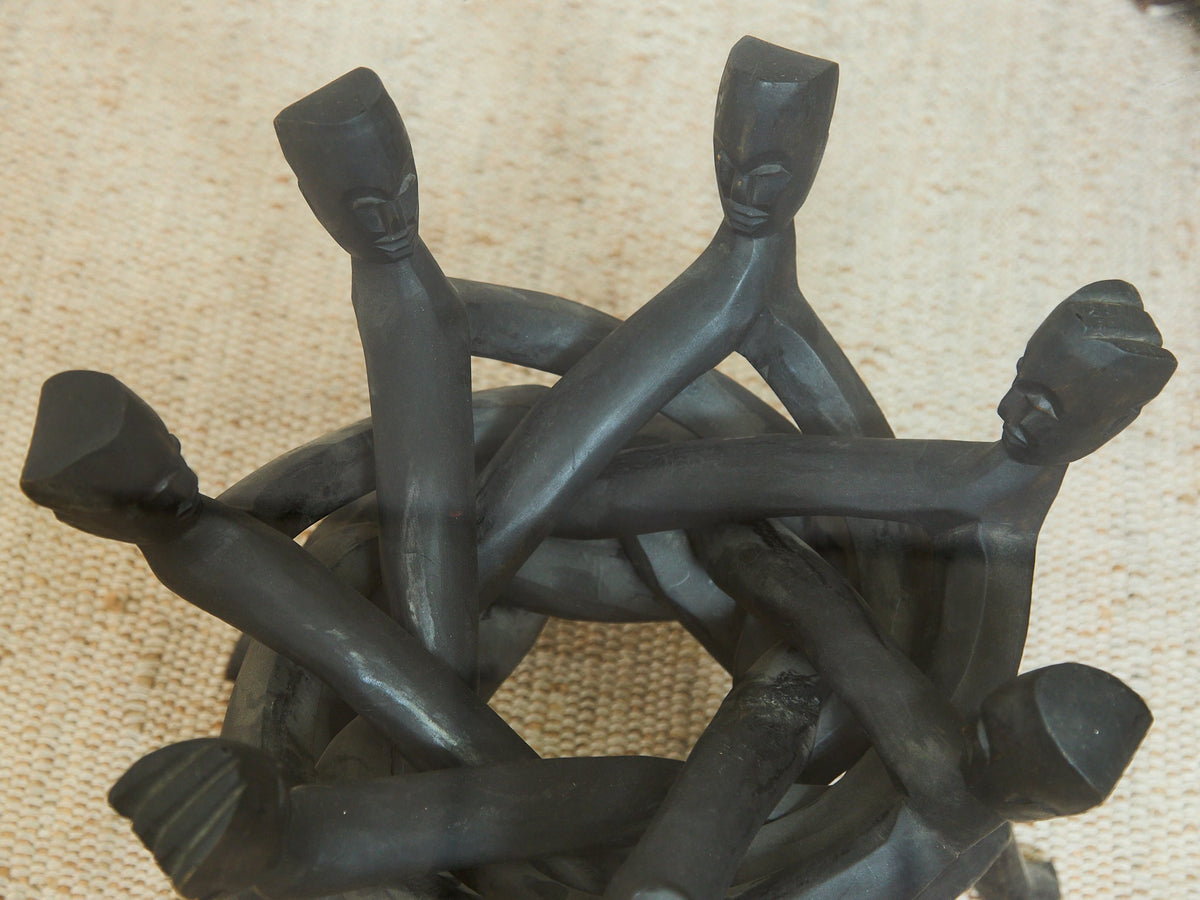 Vintage African Unity Coffee Table