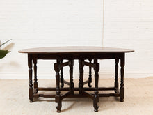 Antique Drop Leaf Dining Table