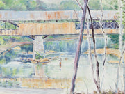 Bridge Vintage Painting