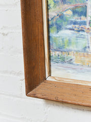 Bridge Vintage Painting
