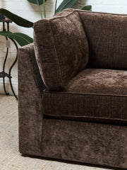 Diana Modular 3 Piece Sofa in Espresso