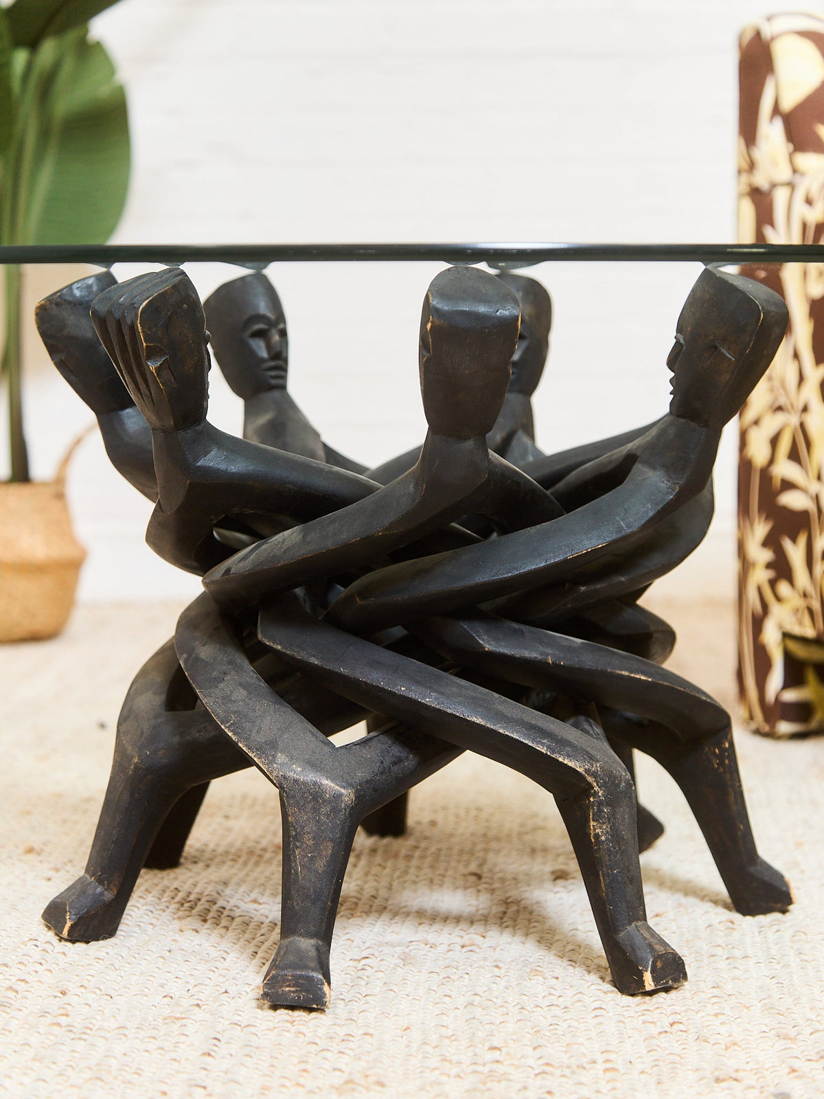 Vintage African Unity Coffee Table