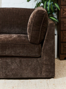 Diana Modular 3 Piece Sofa in Espresso