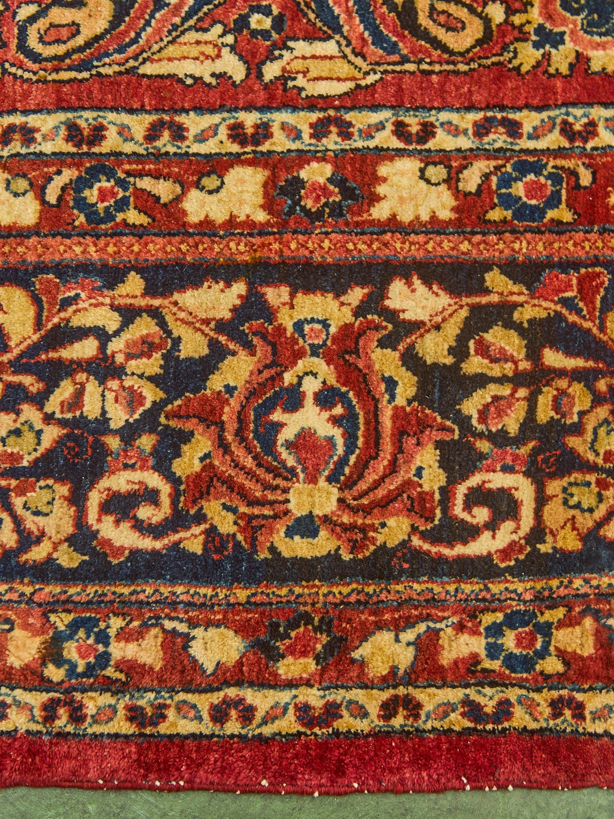 Large Persian Rug as Found