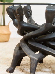 Vintage African Unity Coffee Table