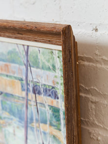 Bridge Vintage Painting