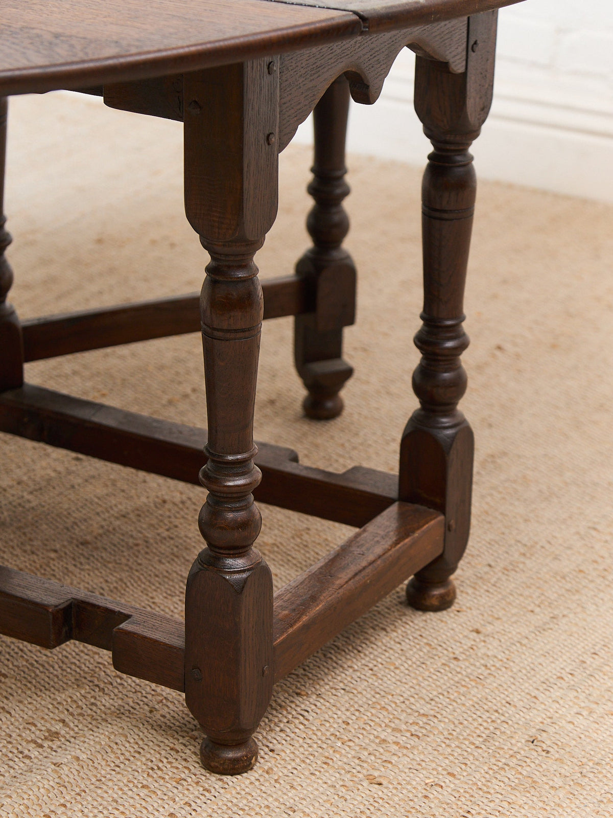 Antique Drop Leaf Dining Table