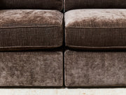 Diana Modular 3 Piece Sofa in Espresso