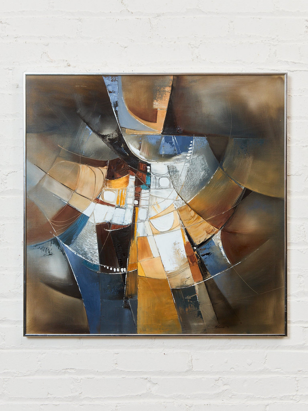 Abstract Oil Painting Titled Hero by MAURiO MESER