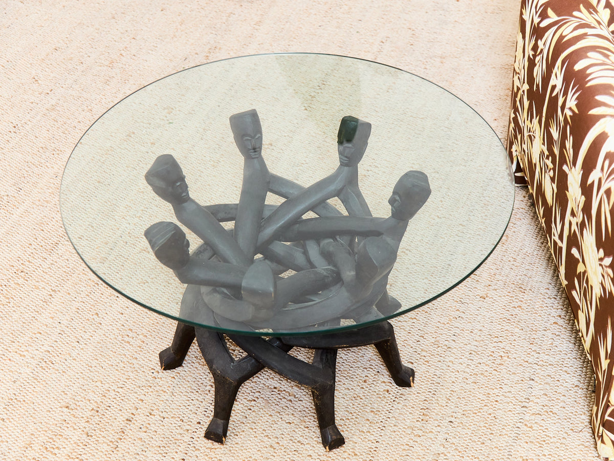 Vintage African Unity Coffee Table