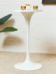 Vintage Bar Height Pedestal Table as Found