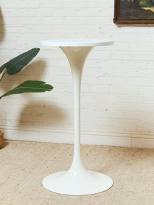 Vintage Bar Height Pedestal Table as Found
