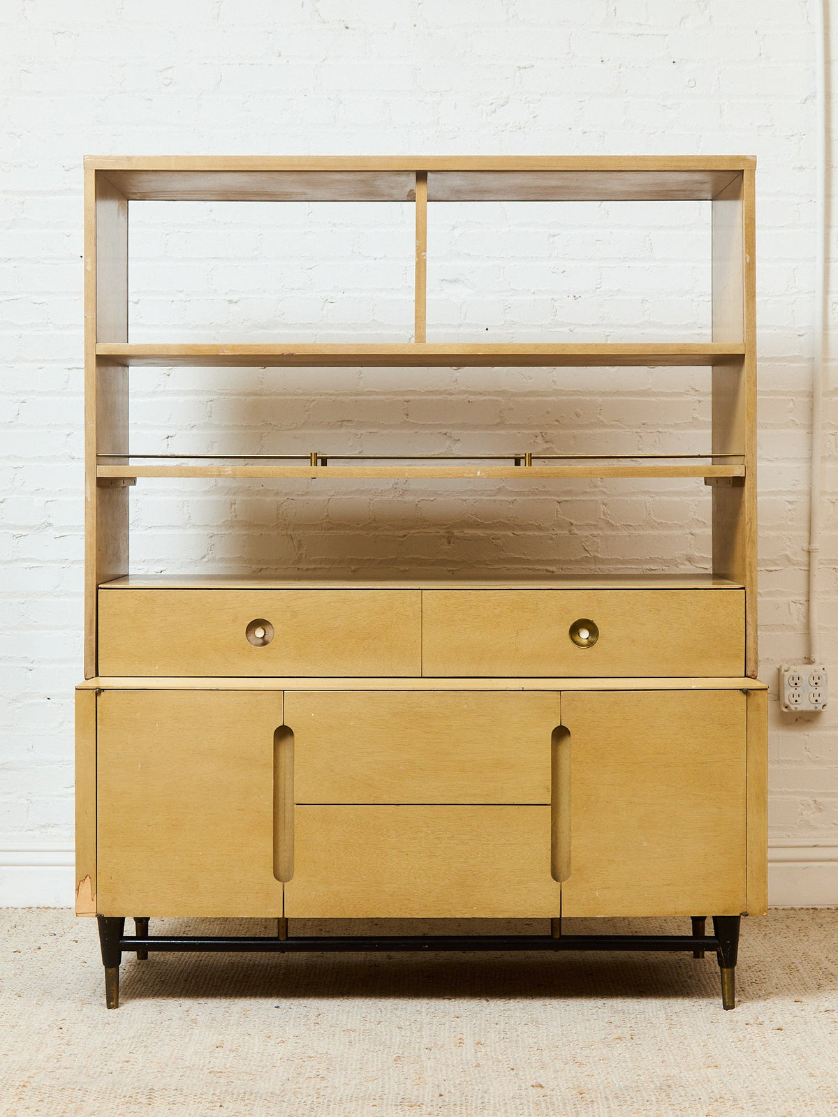 1960’s New England Mason Hutch Bar