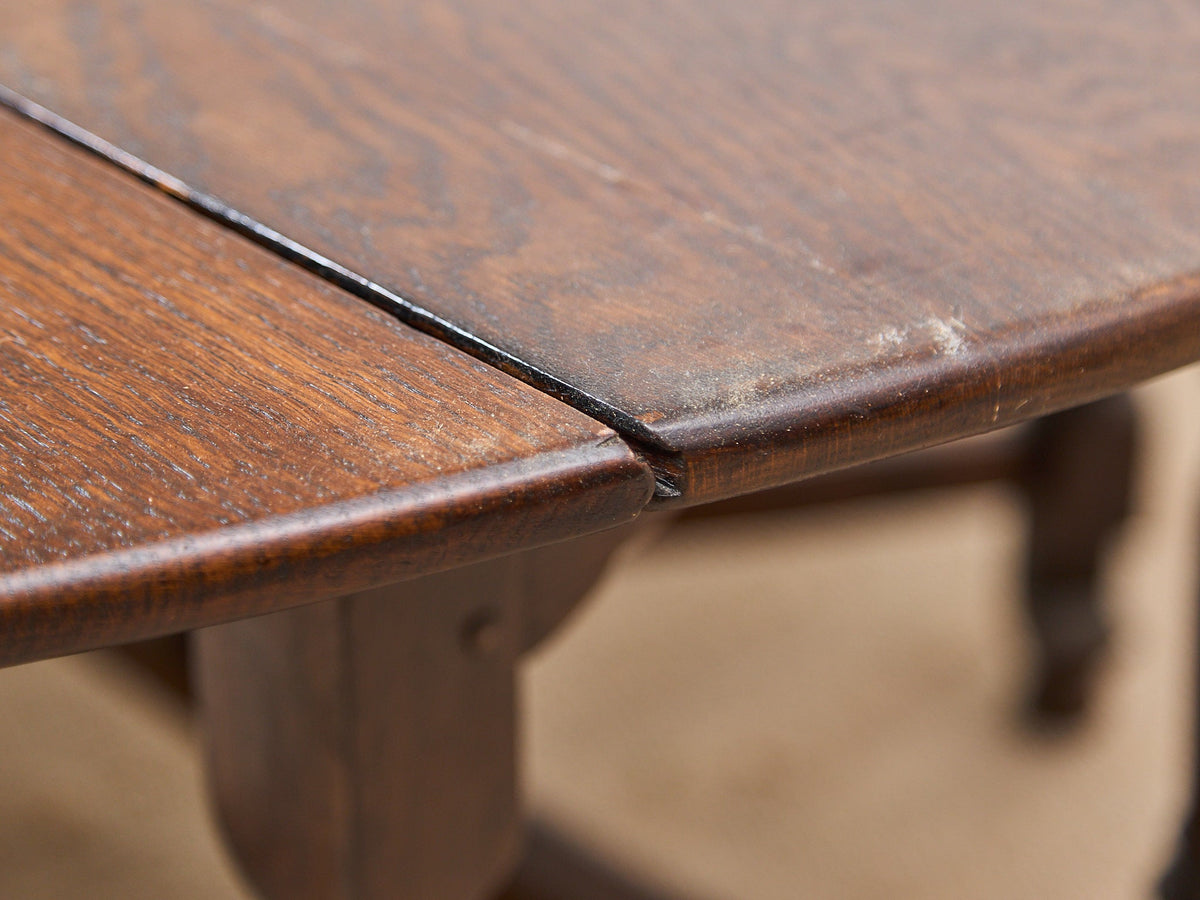 Antique Drop Leaf Dining Table