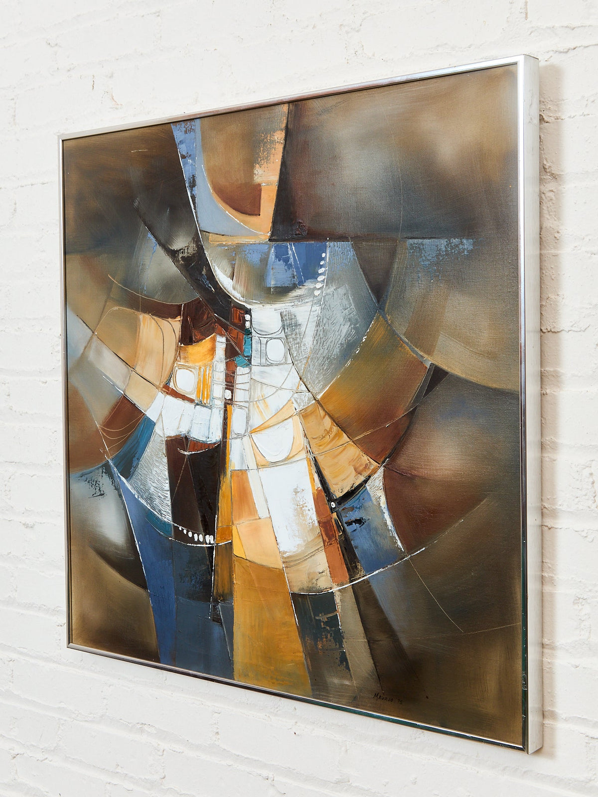 Abstract Oil Painting Titled Hero by MAURiO MESER