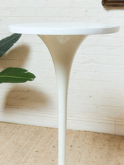 Vintage Bar Height Pedestal Table as Found