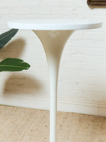 Vintage Bar Height Pedestal Table as Found