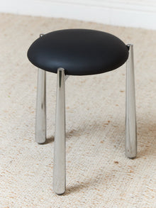 Thick Chrome Leg Stool