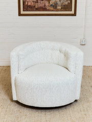 Babita Swivel in Hakami Ivory