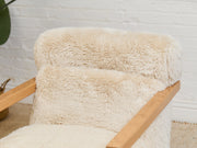 Huxley Chair in Yakety Yak Faux Fur