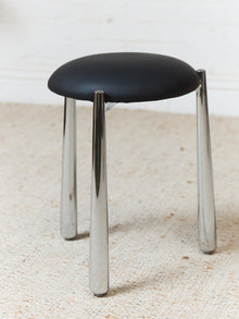 Thick Chrome Leg Stool