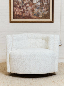 Babita Swivel in Hakami Ivory