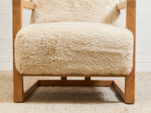 Huxley Chair in Yakety Yak Faux Fur
