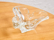 Large Murano Crystal Ashtray/ Catchall