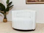 Babita Swivel in Hakami Ivory