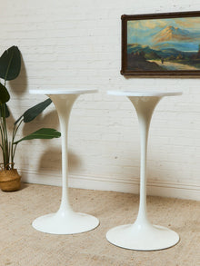 Vintage Bar Height Pedestal Table as Found