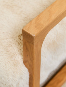 Huxley Chair in Yakety Yak Faux Fur