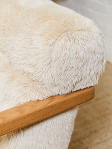 Huxley Chair in Yakety Yak Faux Fur