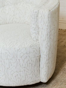 Babita Swivel in Hakami Ivory