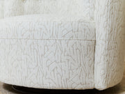 Babita Swivel in Hakami Ivory