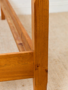 Pine Rustic Vintage Bed and Post