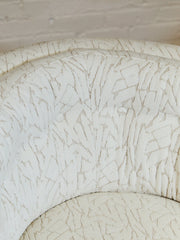Babita Swivel in Hakami Ivory