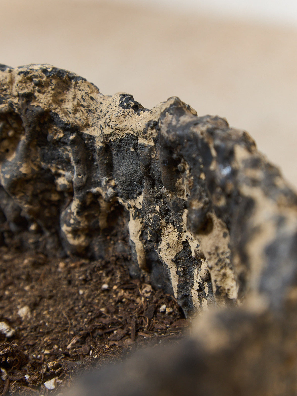 Lava Stone Foundry Crucible