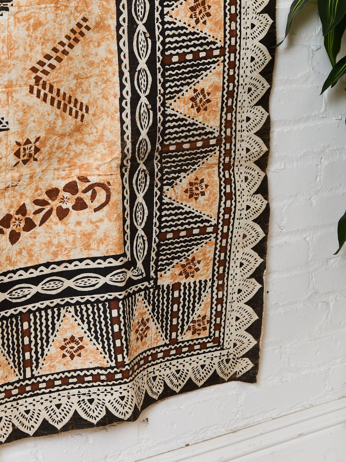 Fijian Masi Vintage African Tapa Cloth