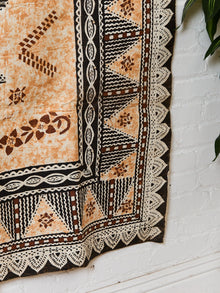 Fijian Masi Vintage African Tapa Cloth