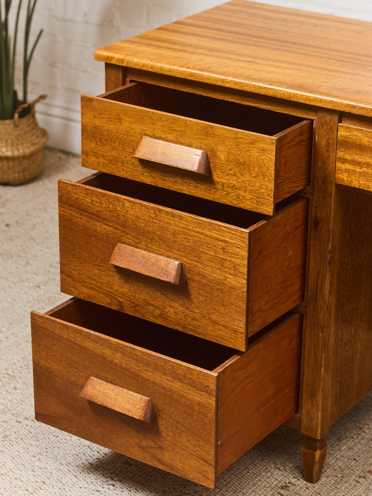 Oak Vintage Desk