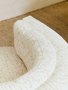 Babita Swivel in Hakami Ivory