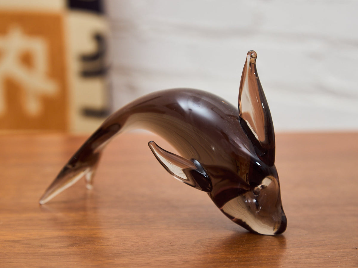 Murano Glass Vintage Whale